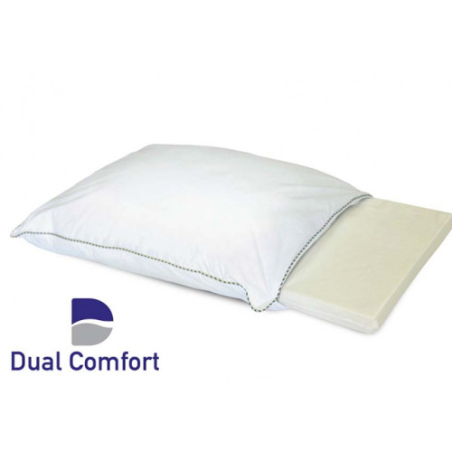 Възглавница Dual Comfort – коприна и мемори пяна